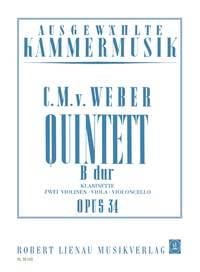 Quintett B-Dur op. 34